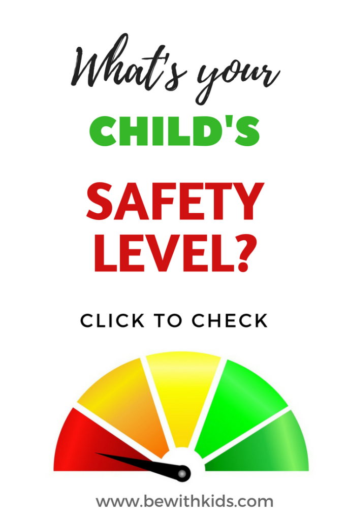 Stranger danger safety level test be with kids